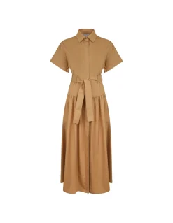 Agoraio poplin shirt dress