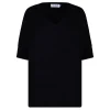 Aimee V-neck cashmere top