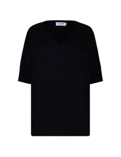 Aimee V-neck cashmere top