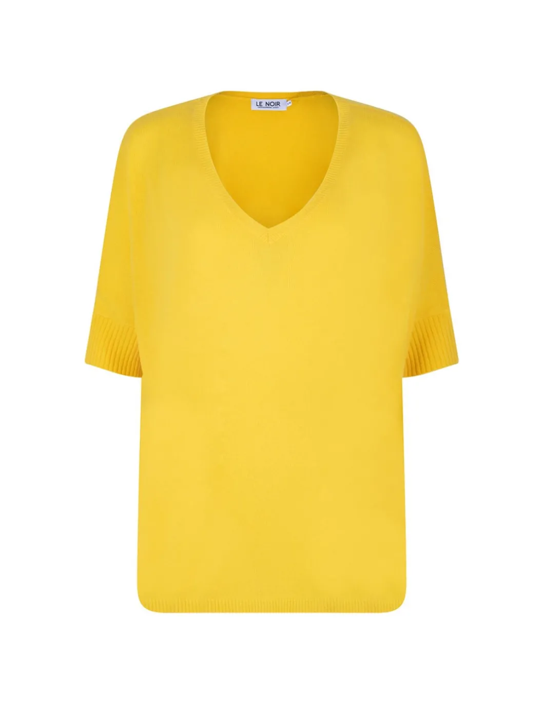 Aimee V-neck cashmere top