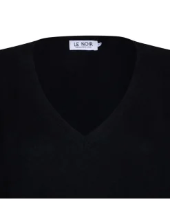 Aimee V-neck cashmere top