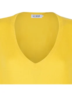 Aimee V-neck cashmere top