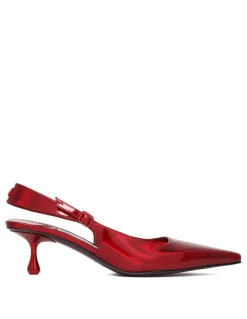 Amel 50 red slingback pumps
