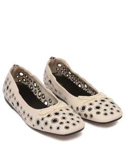Amy leather ballerinas