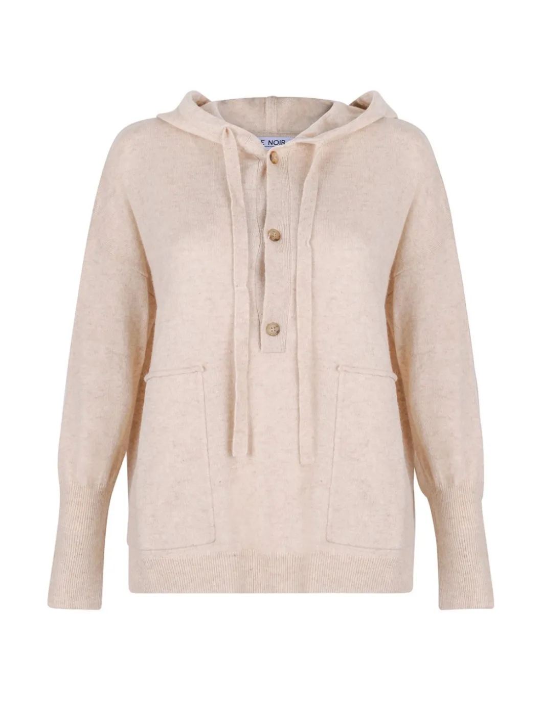 Ariana knit cashmere hoodie