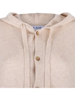 Ariana knit cashmere hoodie