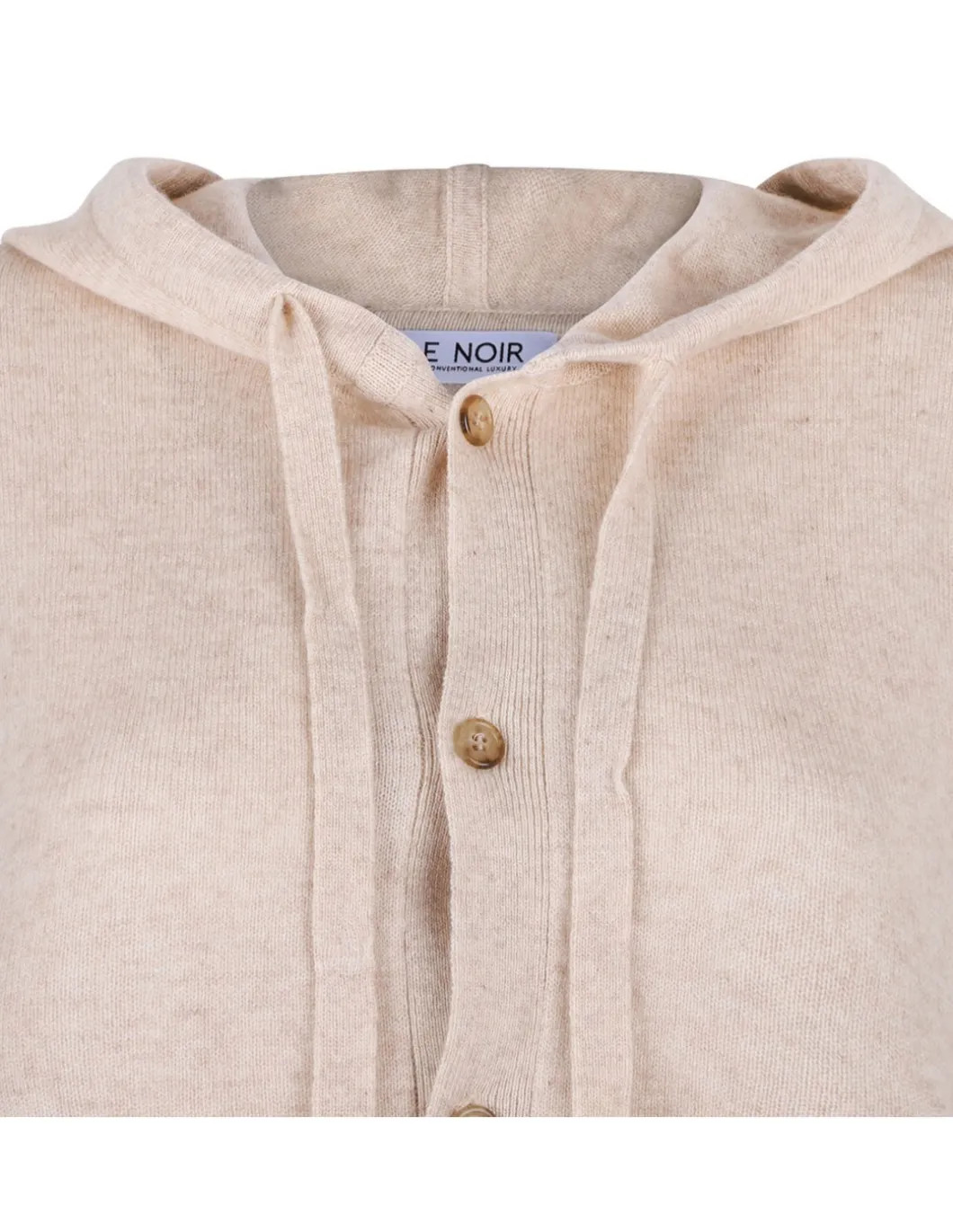 Ariana knit cashmere hoodie