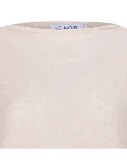 Auguste beige cashmere poncho