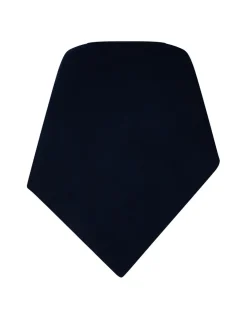 Auguste marine blue cashmere poncho