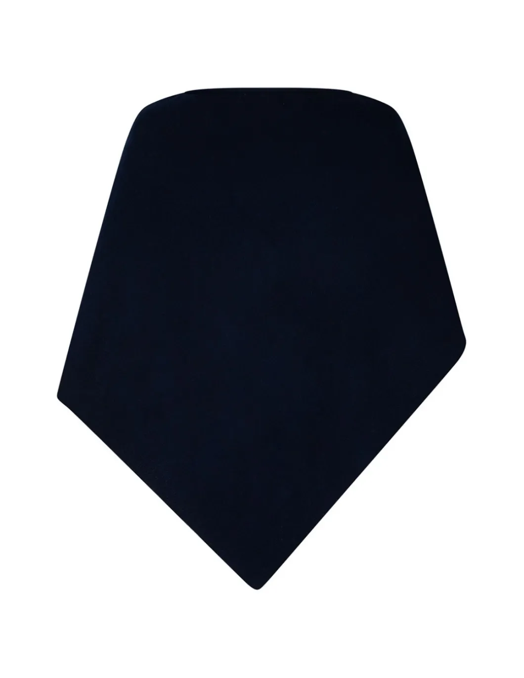 Auguste marine blue cashmere poncho