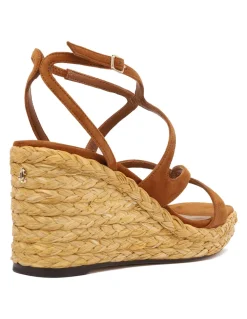 Ayla 85 suede wedge sandals