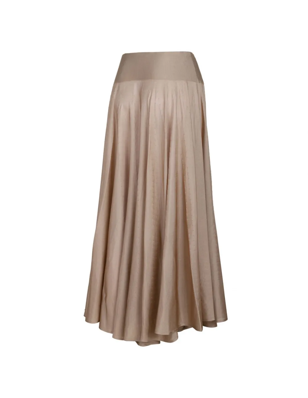 Beige maxi skirt
