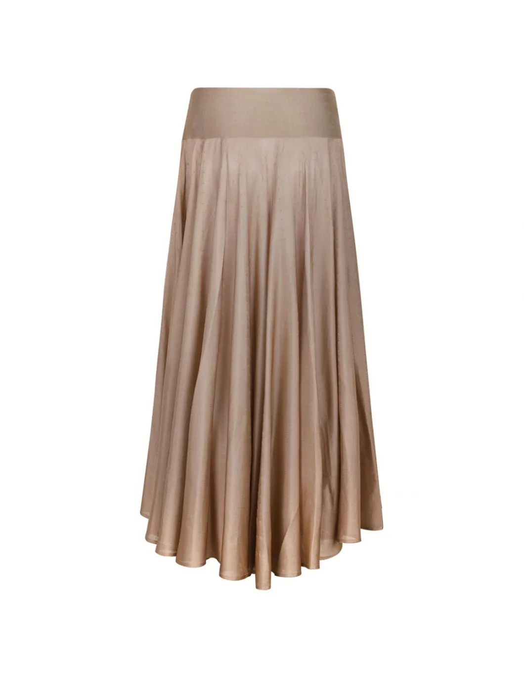 Beige maxi skirt