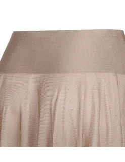 Beige maxi skirt