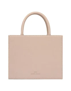 Beige tote bag