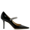 Bing 85 black patent pumps