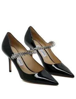 Bing 85 black patent pumps