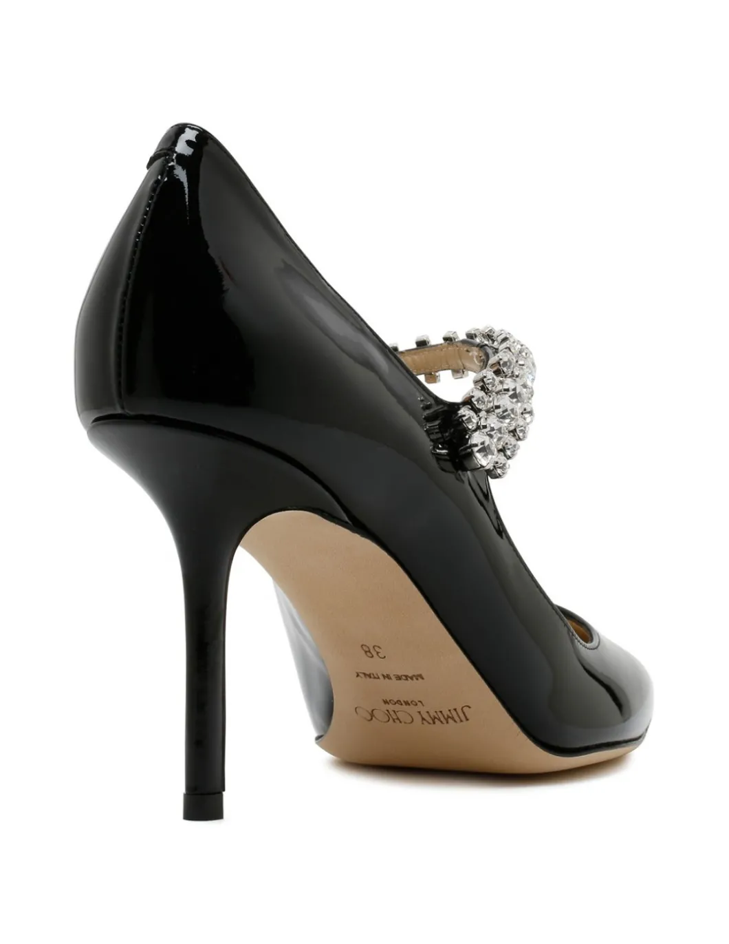 Bing 85 black patent pumps