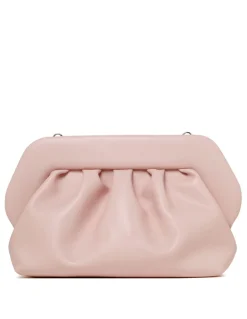 Bios pink vegan fabric clutch