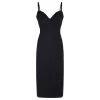 Black crepe dress