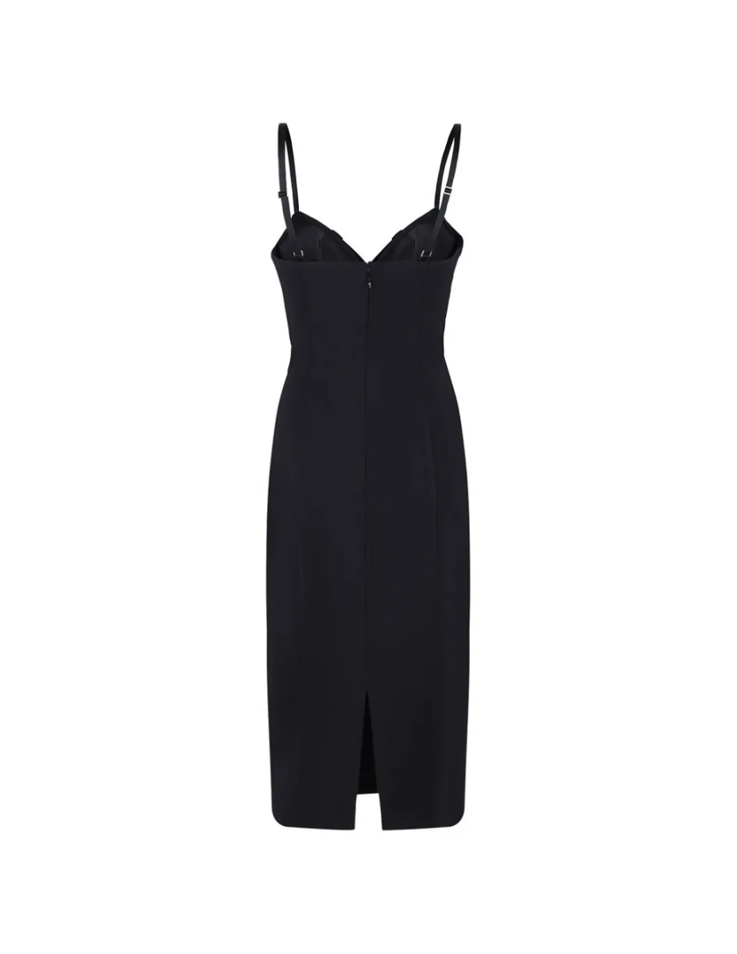 Black crepe dress