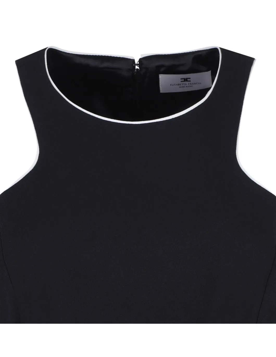 Black crepe dress