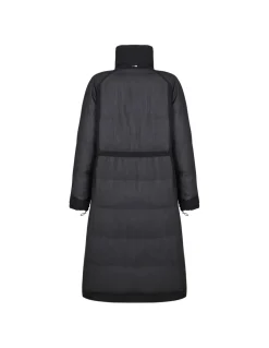 Black down parka coat