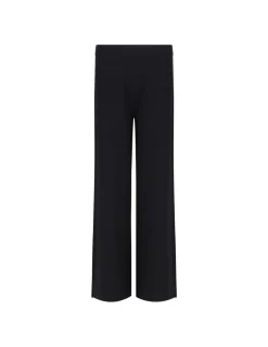Black knit pants