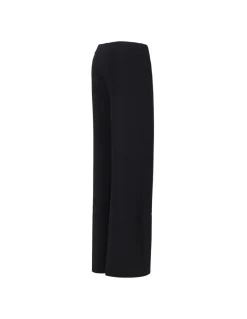 Black knit pants