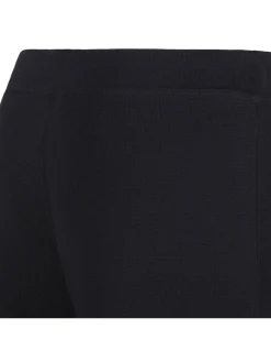 Black knit pants