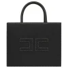 Black medium tote bag