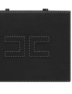 Black medium tote bag