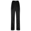 Black silk pants