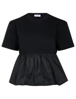 Black volume T-shirt