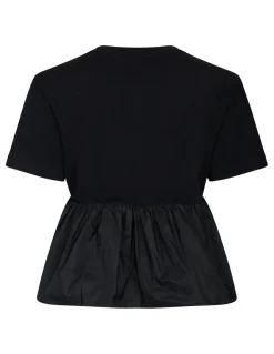 Black volume T-shirt
