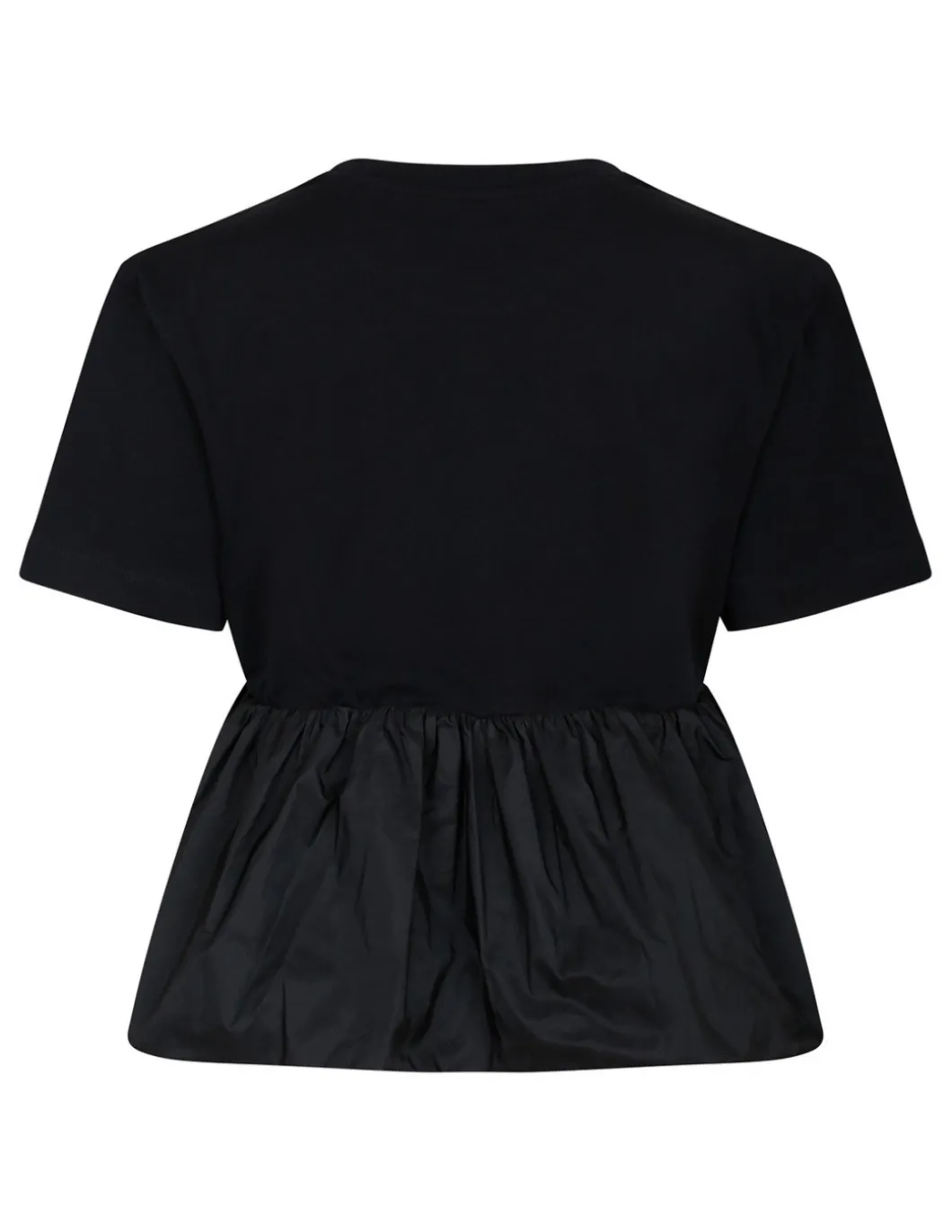 Black volume T-shirt