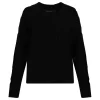 Black wool sweater