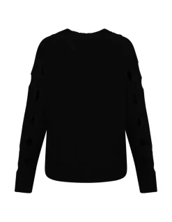 Black wool sweater