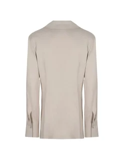 Blazer collar shirt