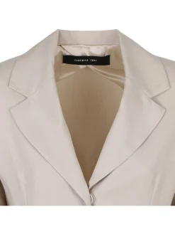 Blazer collar shirt
