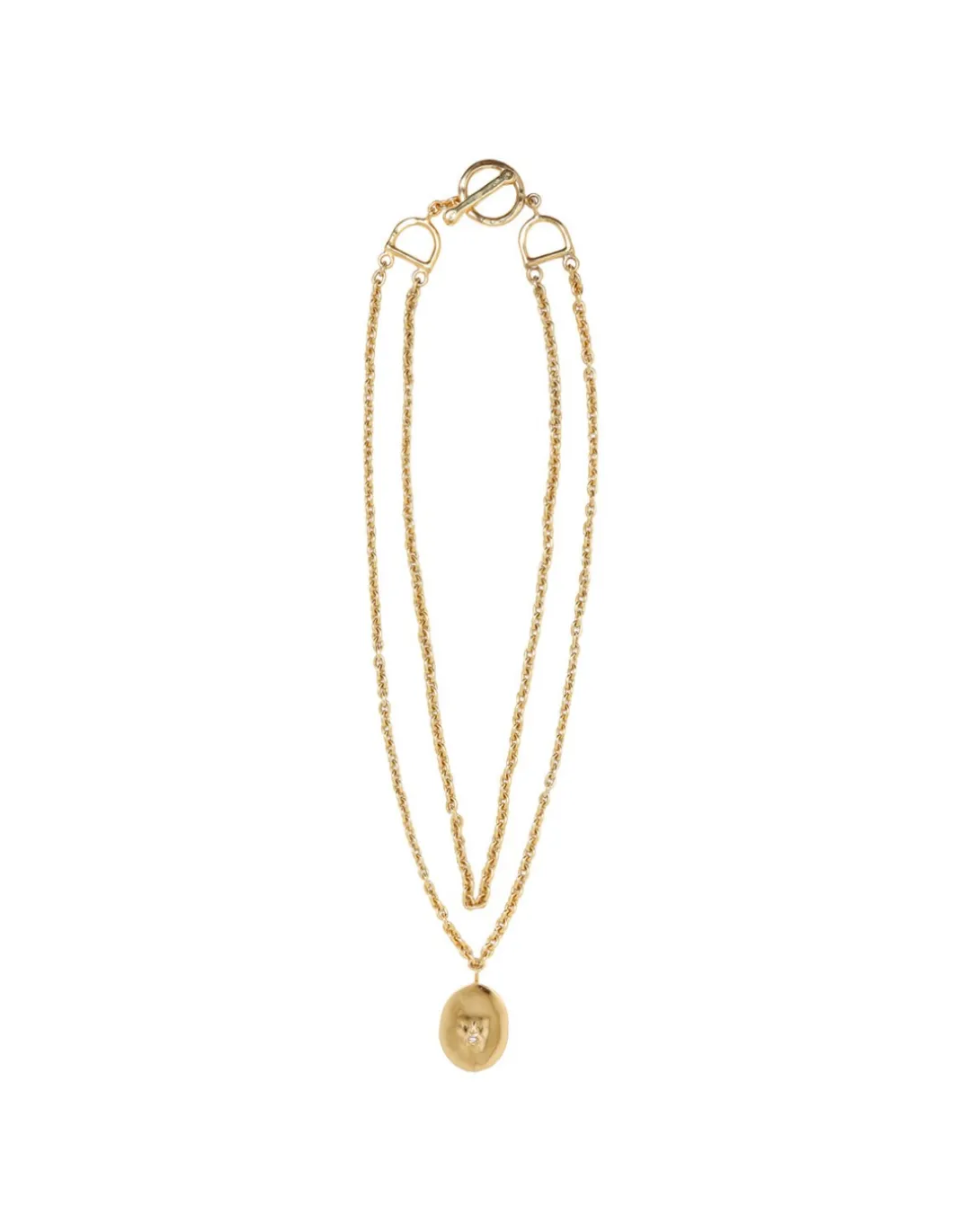 Bocca charm necklace