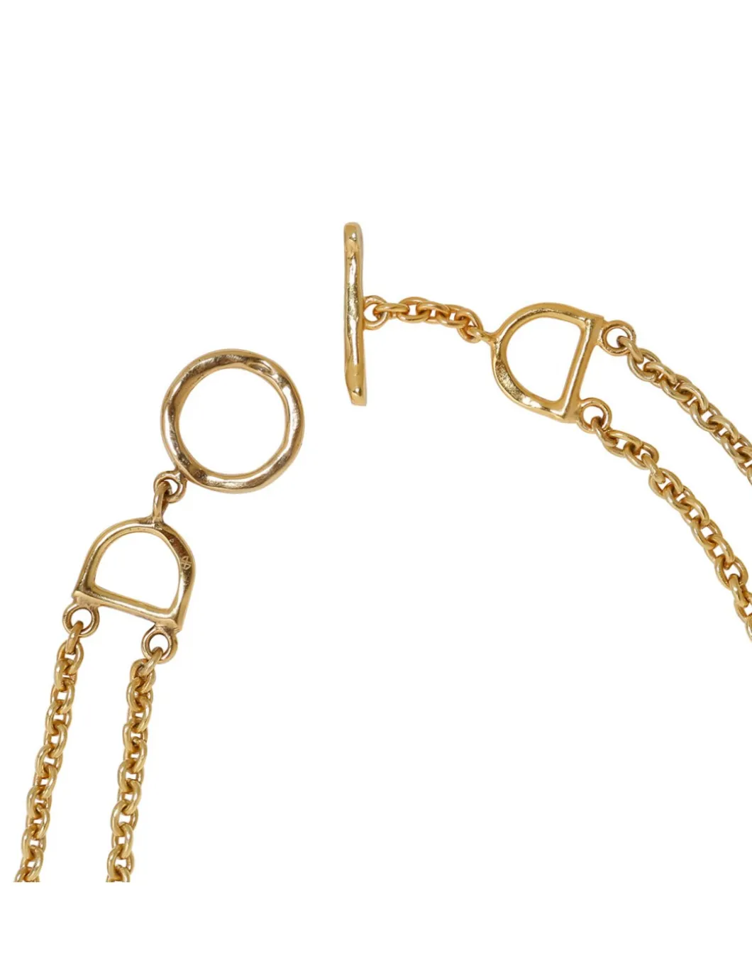 Bocca charm necklace