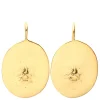 Brass earrings