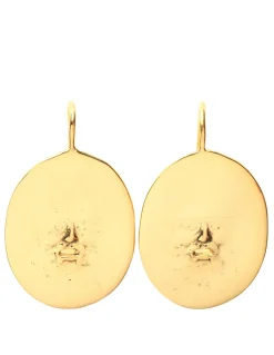 Brass earrings