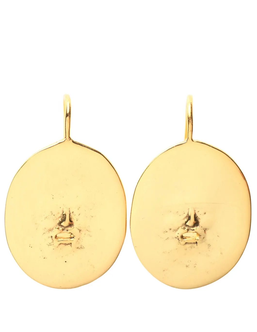 Brass earrings