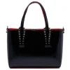 Cabata mini patent tote bag