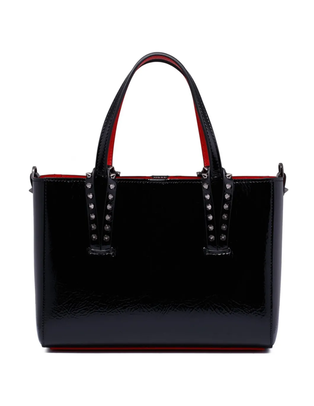 Cabata mini patent tote bag