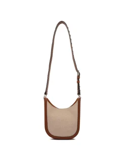 Canvas small hobo bag