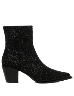 Cece glittery booties