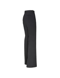 Charcoal melange wool pants
